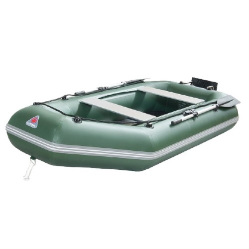 Лодка надувная YUKONA 260 GT без настила с транцем ( зеленый )