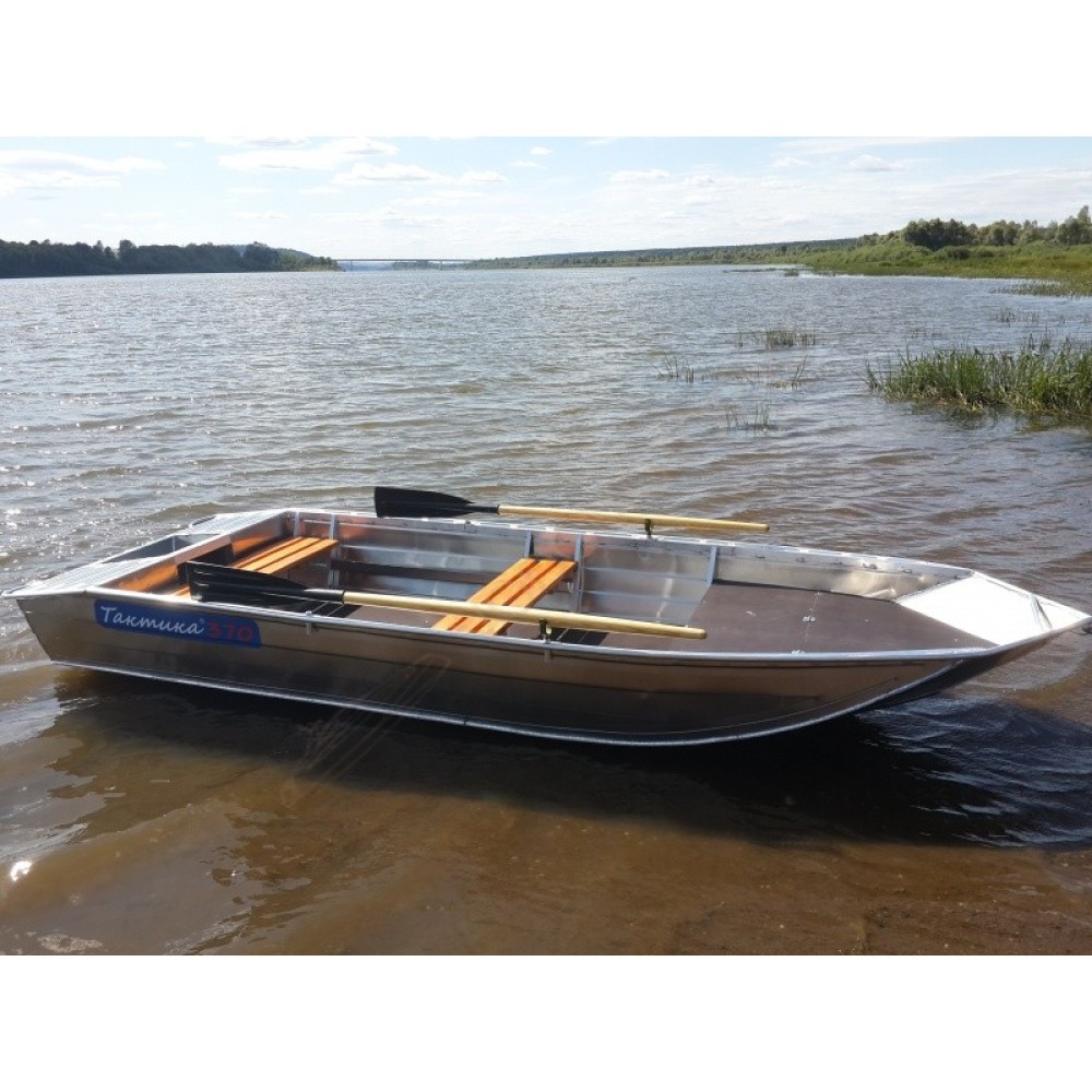Алюминиевая моторная лодка Тактика-370
