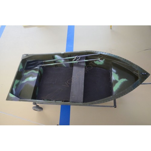 Алюминиевая моторно-гребная лодка Охотник 290