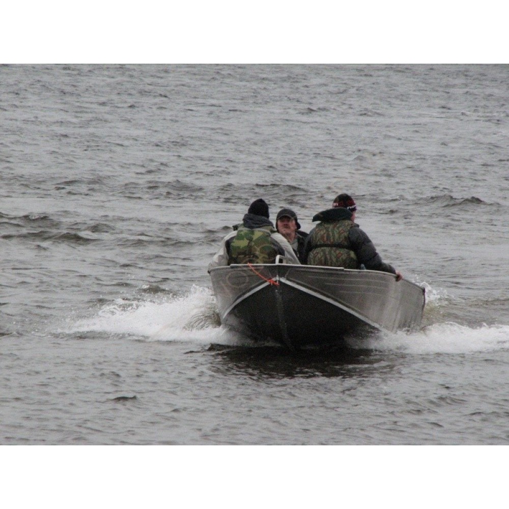 Алюминиевая моторно-гребная лодка СПЭВ Блик 40