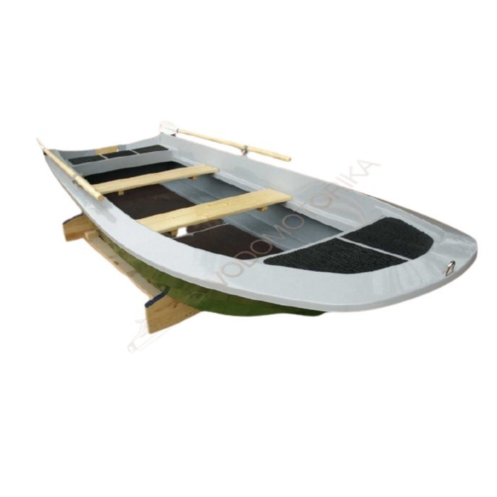 Пластиковая моторно-гребная лодка Шарк-400