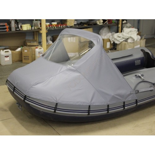 Носовой тент c окном для лодки ПВХ 310-360 см