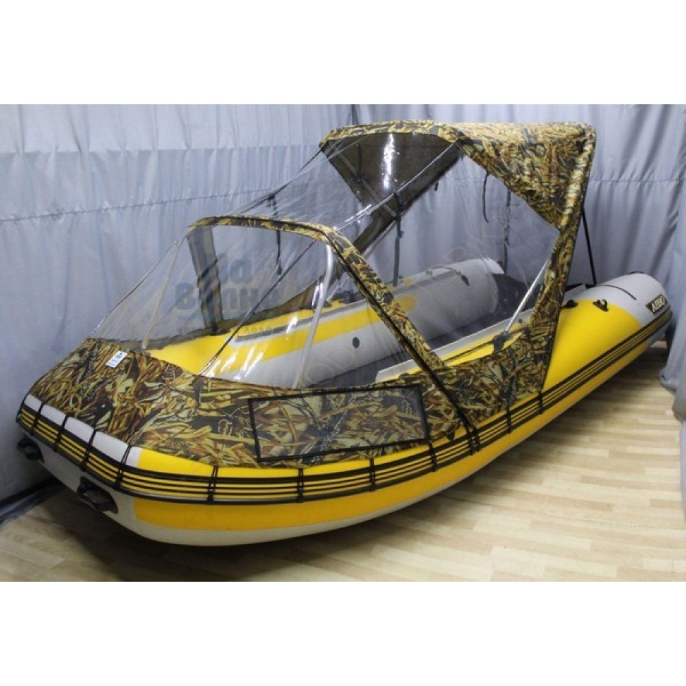 Тент-КОМБИ для лодки ПВХ 410-445