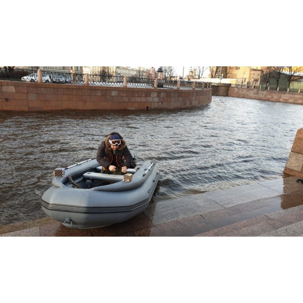 Надувная лодка X-River ROCKY 375 НДВД с фальшбортом