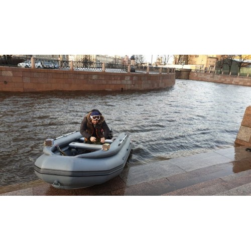 Надувная лодка X-River ROCKY 375 НДВД с фальшбортом