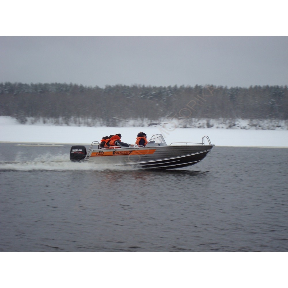 Алюминиевая лодка Wellboat 53 DC