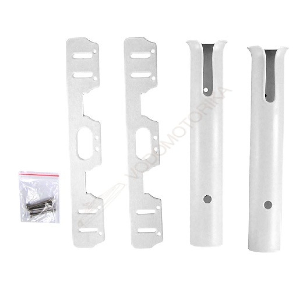 Подставка под удочку 2 стакана, белая CFRS701P2W