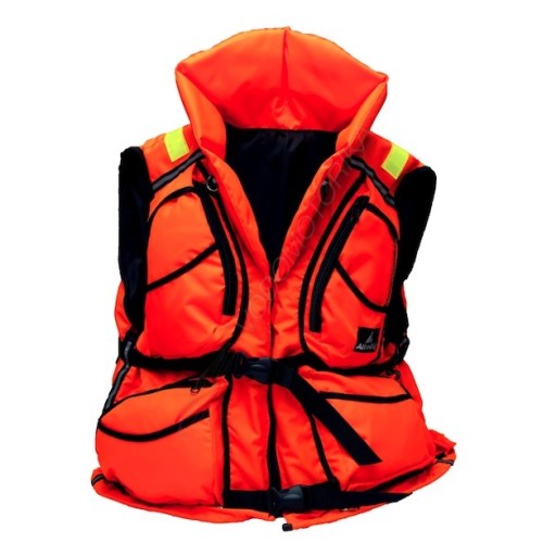 Спасательный жилет двухсторонний Atlantik Касатка ( + ) камуфляж (140 кг.)