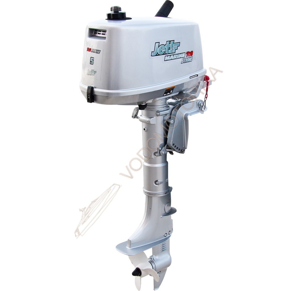 Лодочный мотор JET T5 BMS Silver 5 л.с. двухтактный