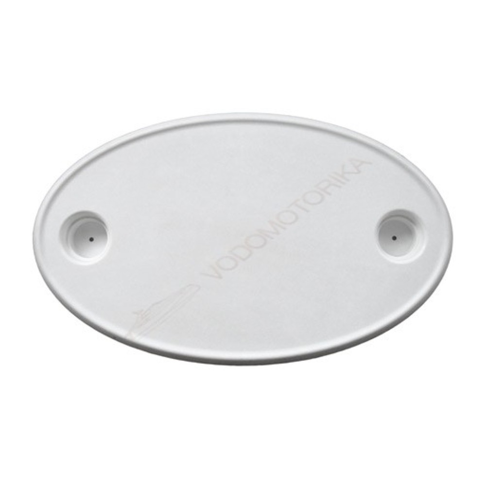 Столешница овальная пластиковая 450х750 мм