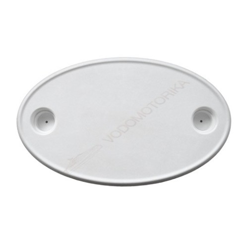 Столешница овальная пластиковая 450х750 мм