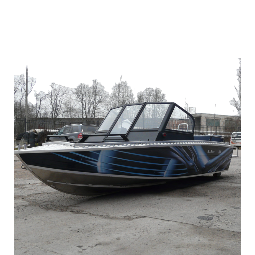 Алюминиевая лодка Wellboat 414 Next NS