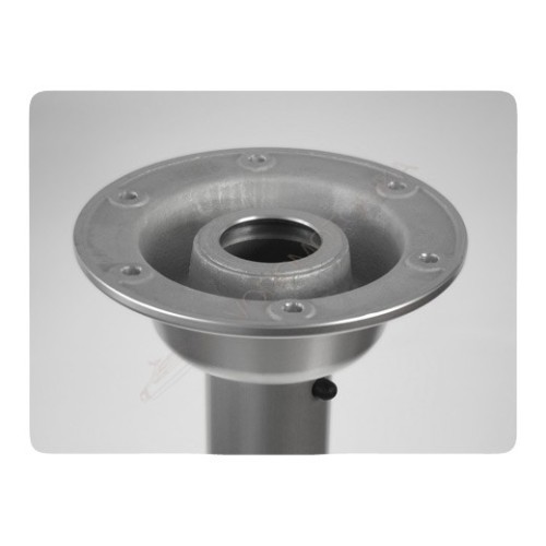 Стойка столешницы 675 мм вкручивается в основание, анодированный алюминий