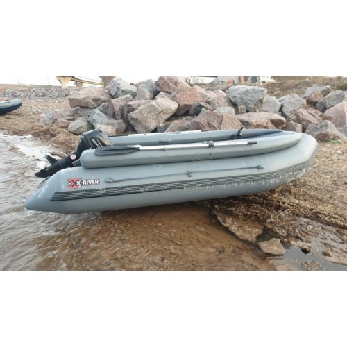 Надувная лодка X-River ROCKY 395 НДВД с фальшбортом