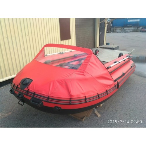 Надувная лодка X-River GRACE 380 НДНД с фальшбортом + тент