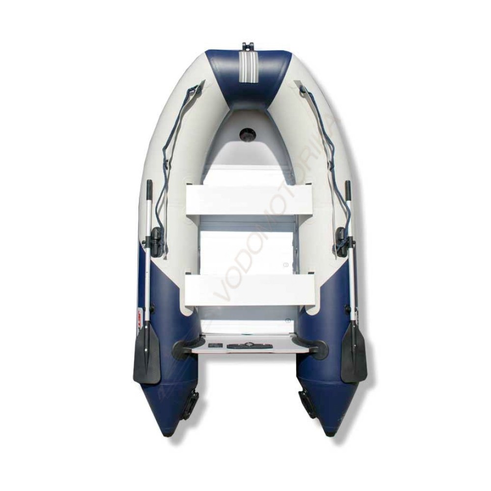 Лодка Jet Force 300 AL Aluminium ( бело-синий )