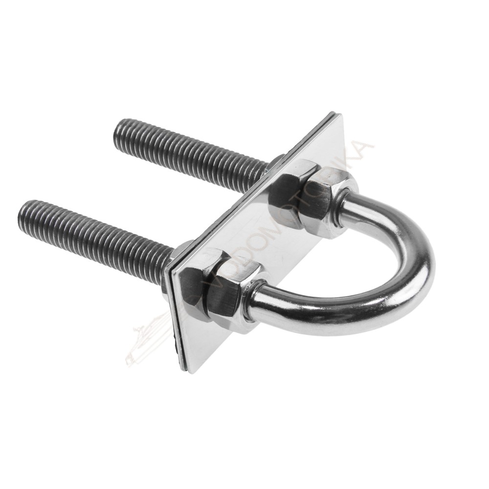 Рым-болт U-образный D13 мм, Lрез. 89 мм