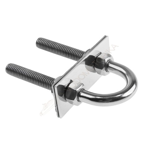 Рым-болт U-образный D13 мм, Lрез. 89 мм