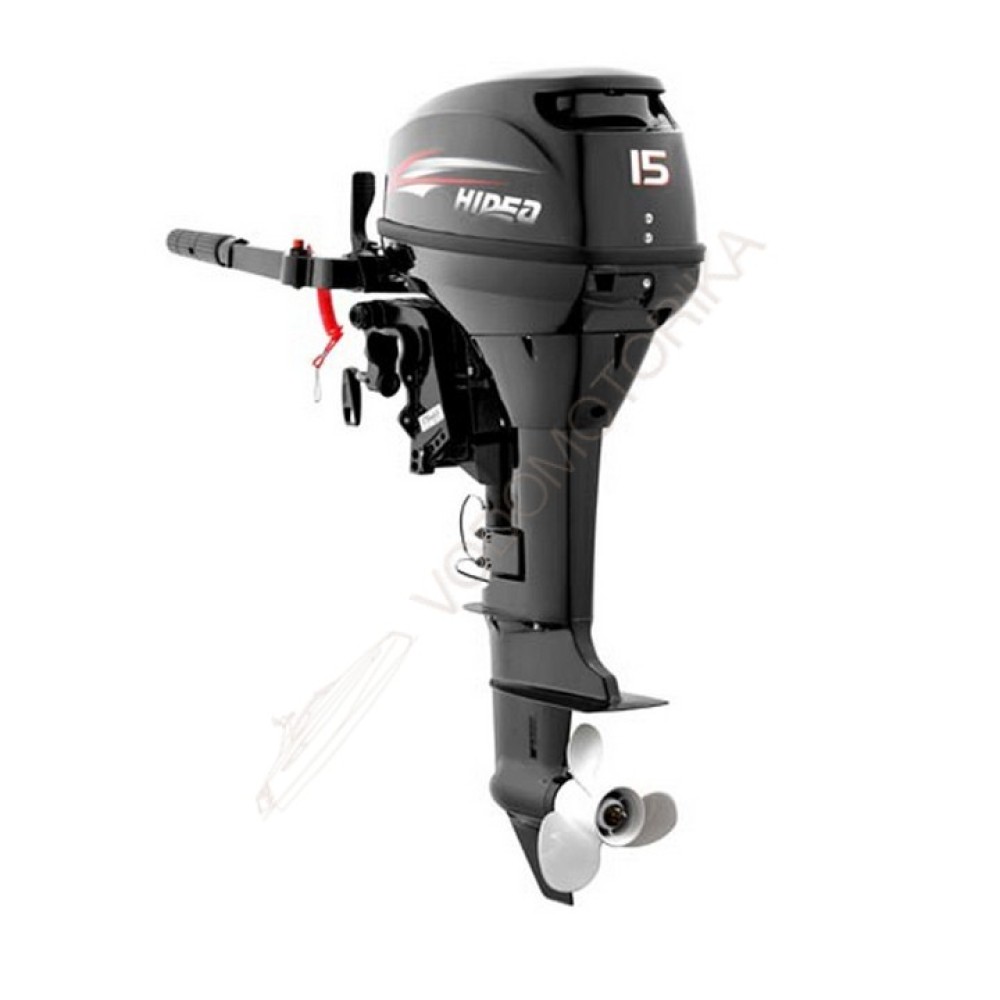 Лодочный мотор HIDEA HD15FHS 15 л.с. двухтактный