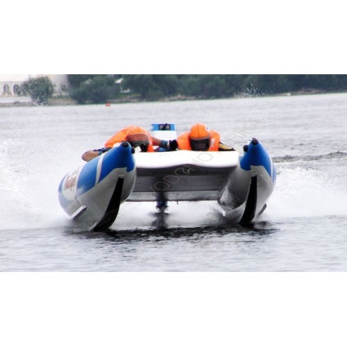 Надувной катамаран Badger FC 410 Blue&White