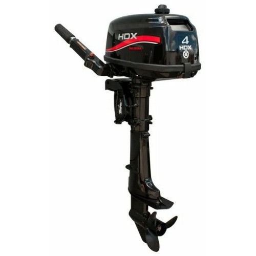 Лодочный мотор HDX T 4 BMS NEW 4 л.с. двухтактный