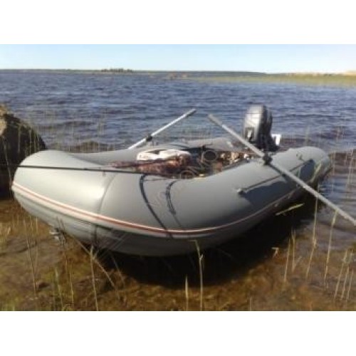 Надувная лодка Флагман 320 (пиксельный камуфляж)