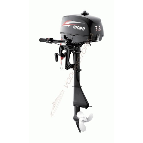 Лодочный мотор HIDEA HD3.5FHS (новый румпель) 3.5 л.с. двухтактный