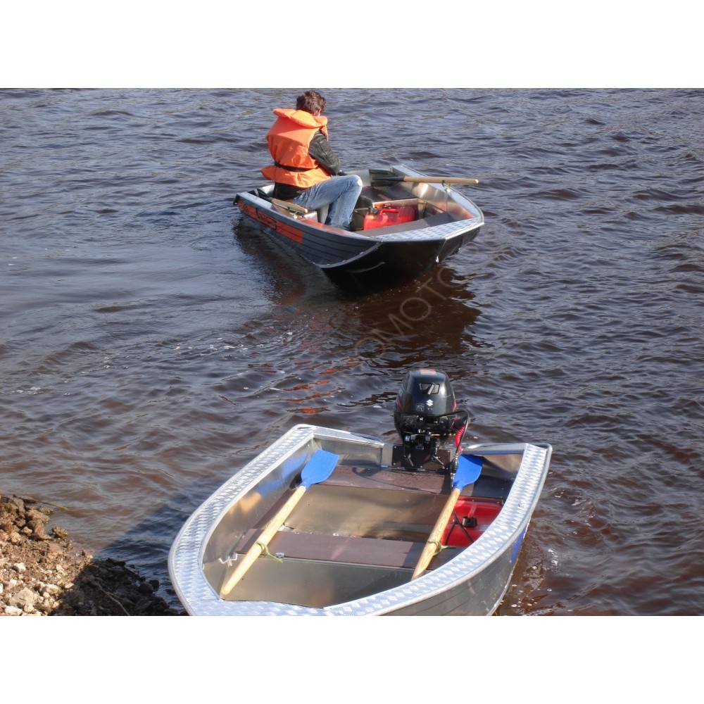 Алюминиевая лодка Wellboat-36