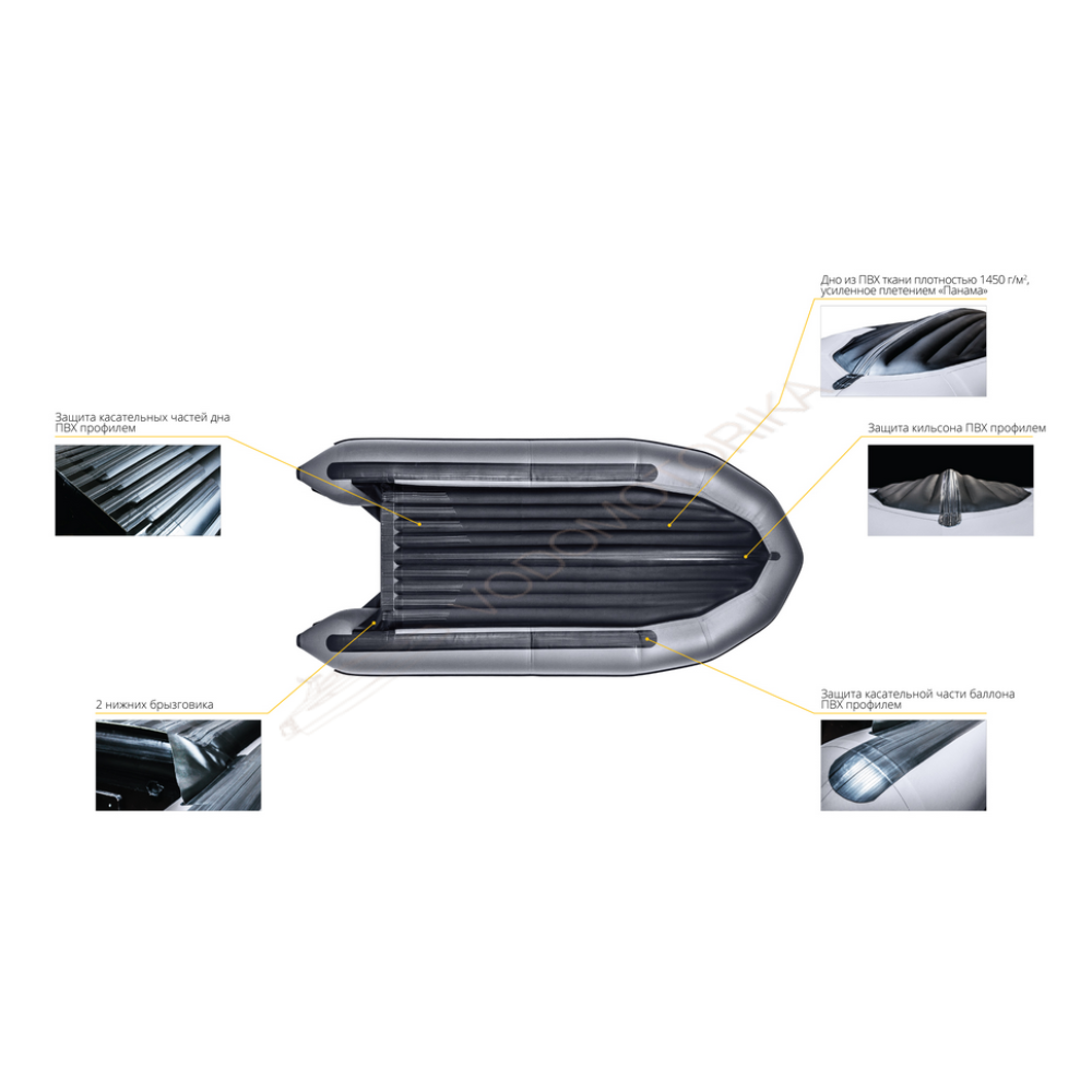 Надувная лодка Apache 3900 НДНД