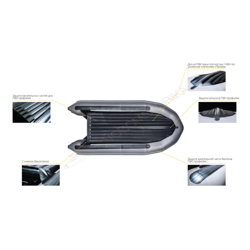 Надувная лодка Apache 3900 НДНД