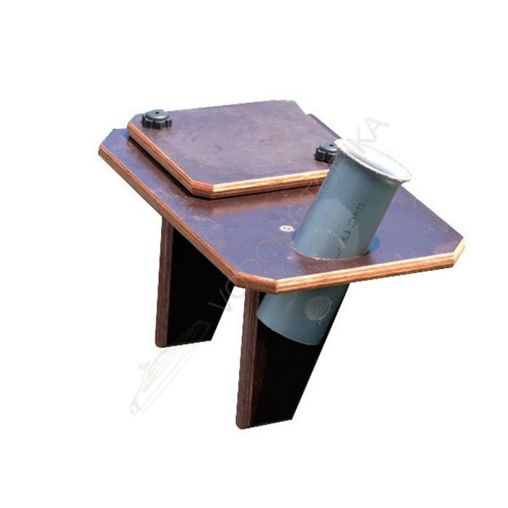 Столик для эхолота с держателем спиннинга №6