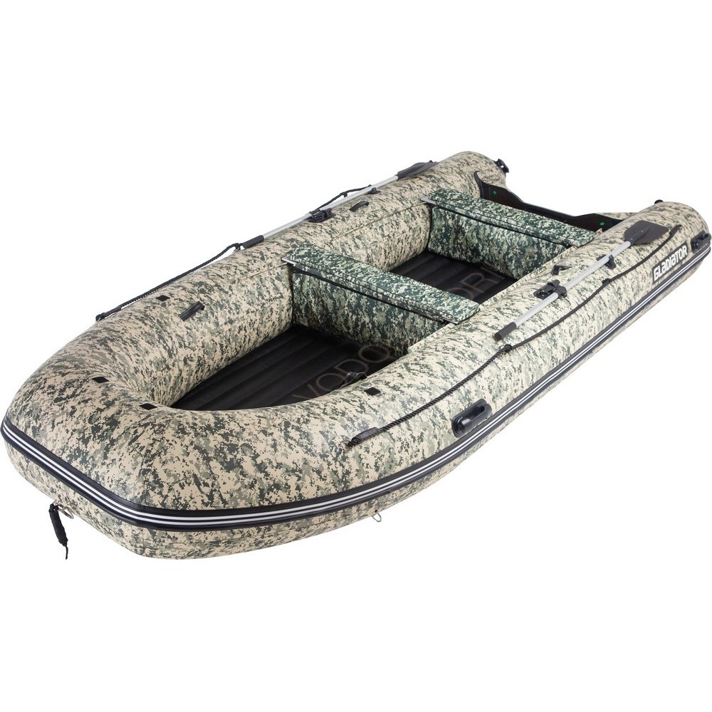 Надувная лодка GLADIATOR E 450 НДНД камуфляж