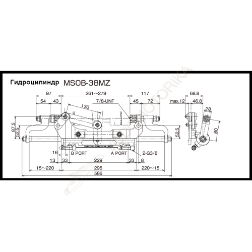 Гидравлическая система рулевого управления от 200 до 300 л.с. Marol