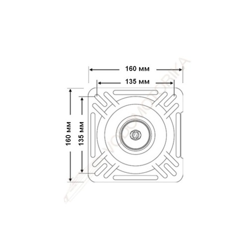 Стойка под сиденье 330 мм