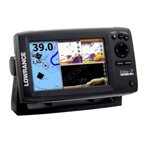 Картплоттер-эхолот Lowrance Elite-7 CHIRP (50/200+455/800kHz)