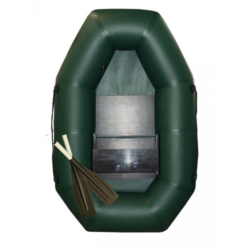 Надувная Лодка ПВХ Polar Bird PB-240Т Teal (зеленая, серая) + фанерная слань