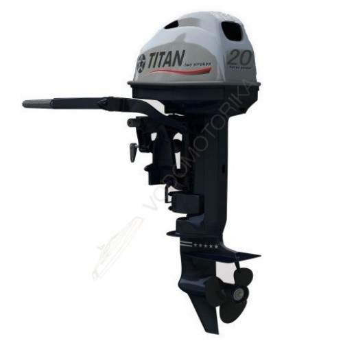Лодочный мотор TITAN FTP20AWRL 20 л.с. четырехтактный