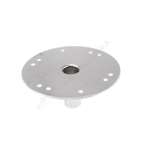 Стойка столешницы сдвижная с креплением к стенке, нержавеющая