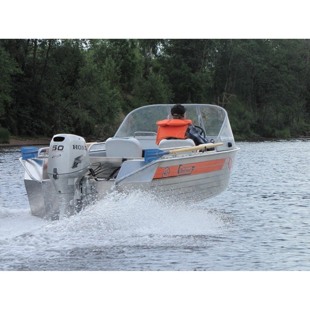 Алюминиевая лодка Wellboat 45i