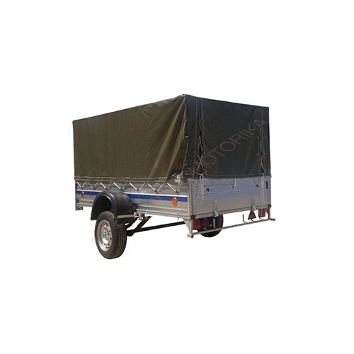 Прицеп Фаворит В 7135 2.56х1.3 низкий тент 0.3 м