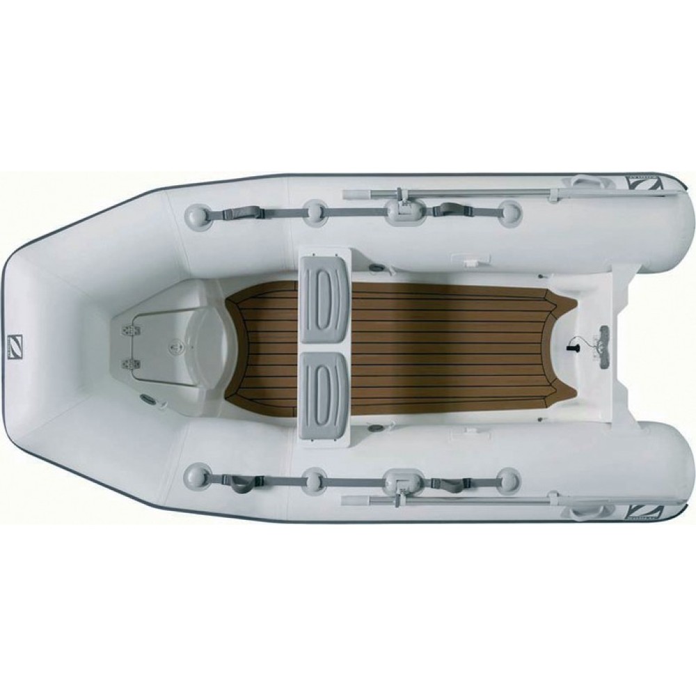 Лодка надувная ZODIAC Cadet 260 RIB NEO хайпалон-неопрен ( бело-серый )