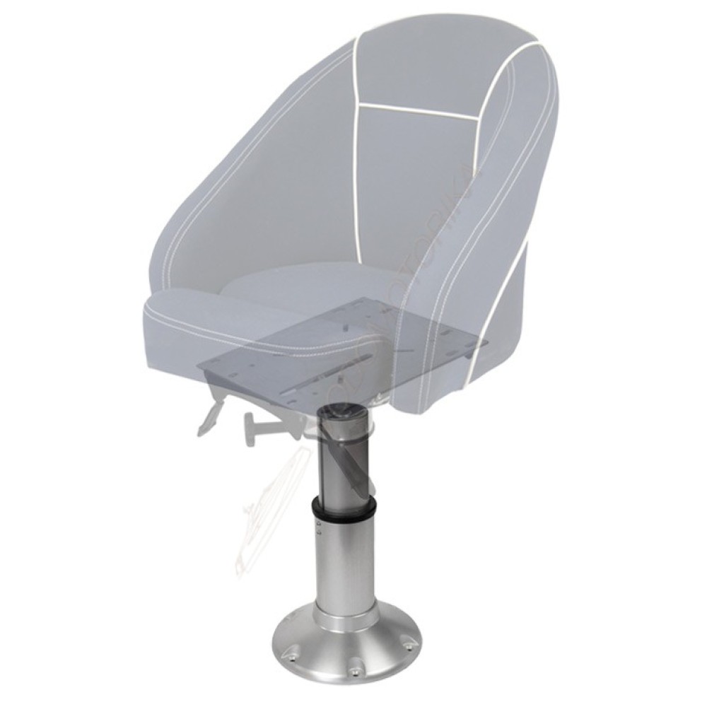 Стойка под сиденье COLUMBIA регулируемая 370-500 мм "газлифт", стойка 73 мм, основание 230 мм