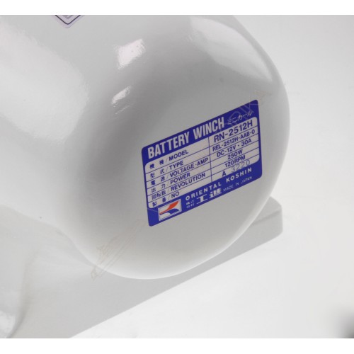 Лебедка якорная 12 В 250 Вт 120 об/мин 32 м/мин