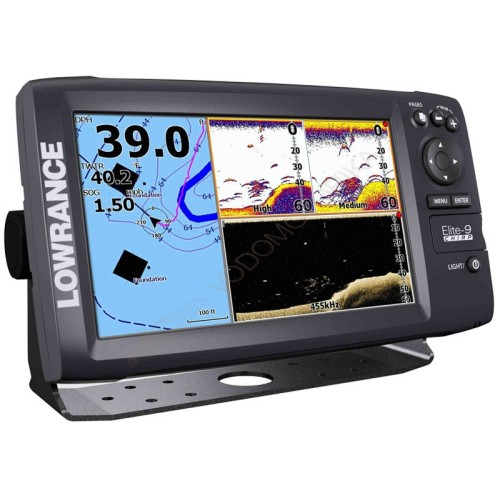 Картплоттер-эхолот Lowrance Elite-9 CHIRP (83/200+455/800kHz)