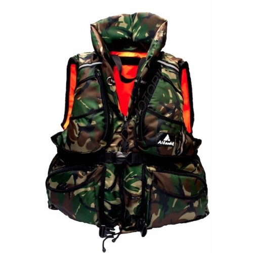 Спасательный жилет двухсторонний Atlantik Касатка ( + ) камуфляж (100 кг.)