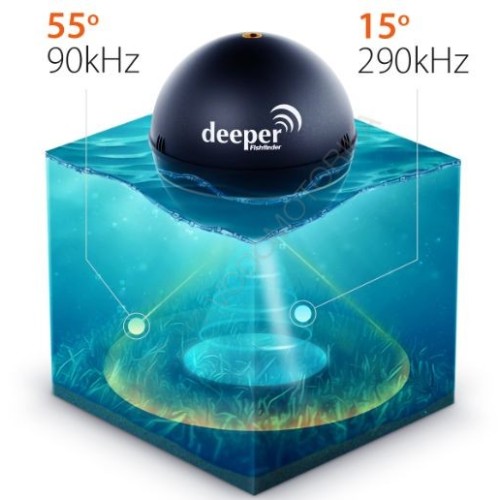 Портативный эхолот для смартфонов Deeper Smat Fishfinder