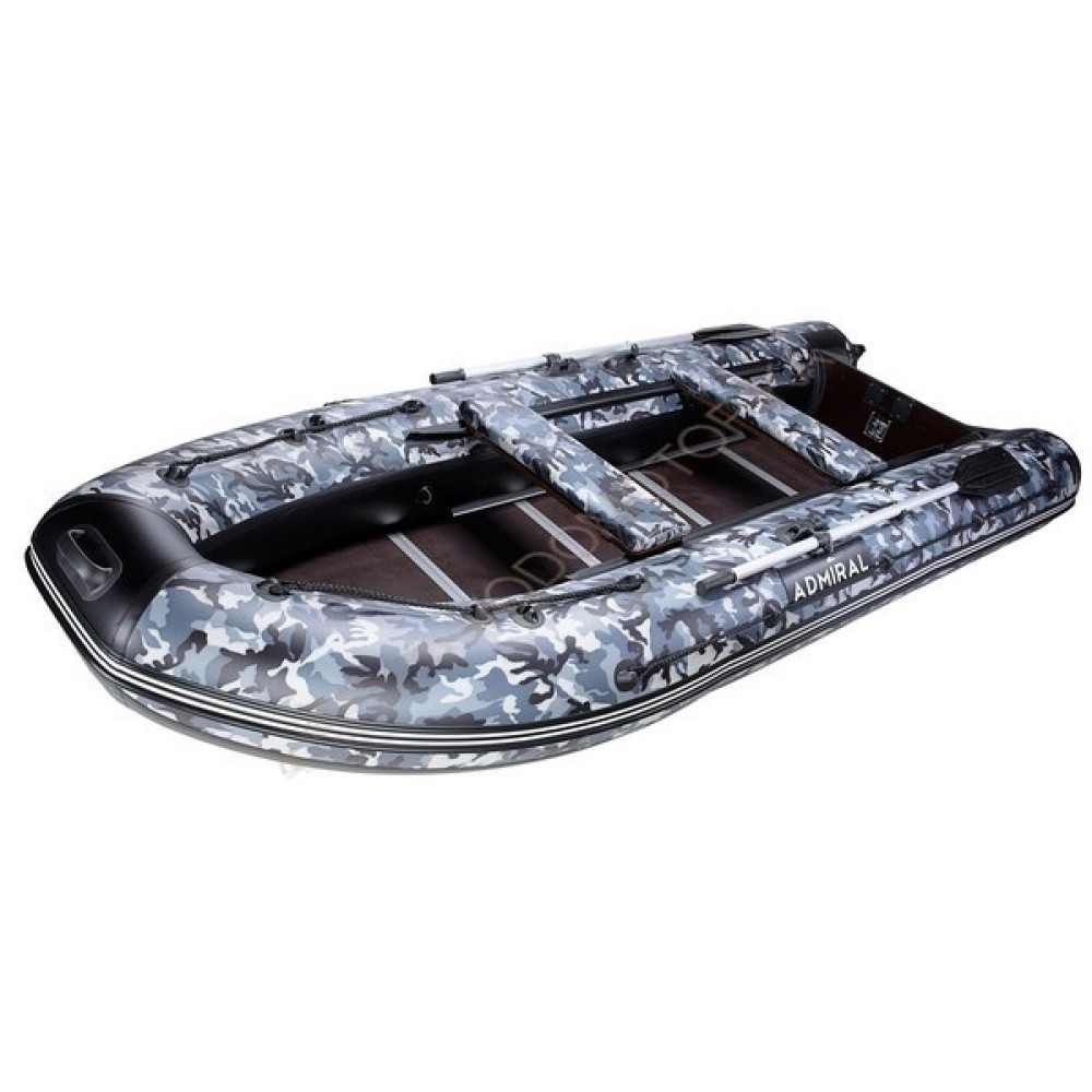 Лодка Адмирал 380 камуфляж
