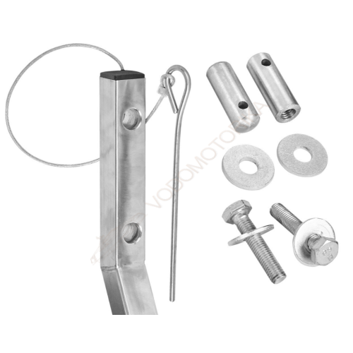 Колёса транцевые Горизонт KN-260 (сьемные, оцинкованные)