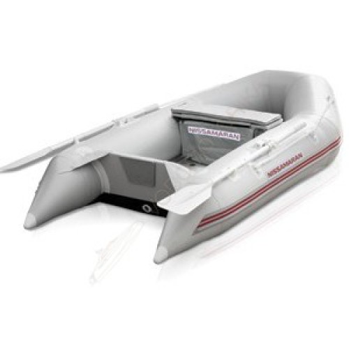 Лодка NISSAMARAN TORNADO 230 ( серый ) алюм. пол A/L