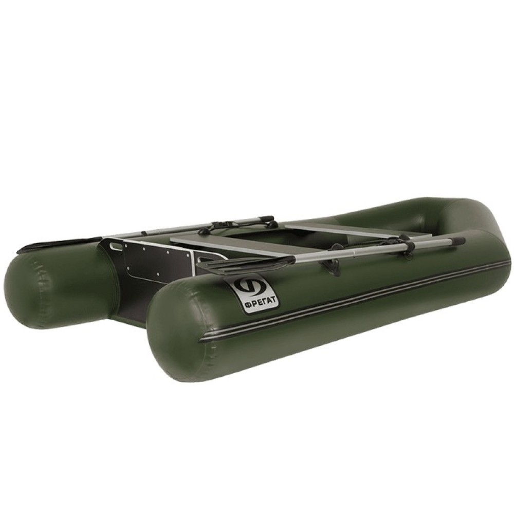 Надувная лодка Фрегат 280 ЕК л/п зеленая